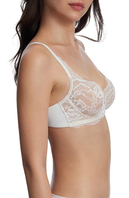 Skarlett Blue Minx Lace Balconette Bra In White