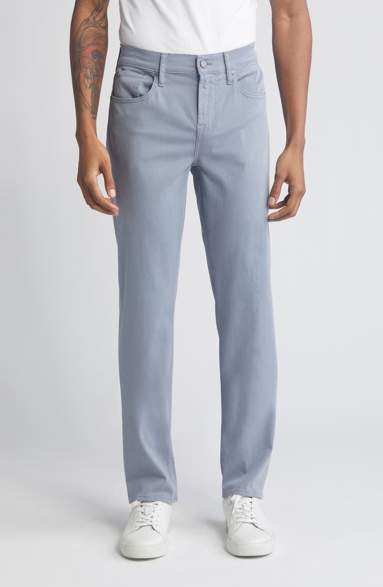 7 For All Mankind Slimmy Luxe Performance Plus Slim Fit Pants, Main, color, Dusty Blue