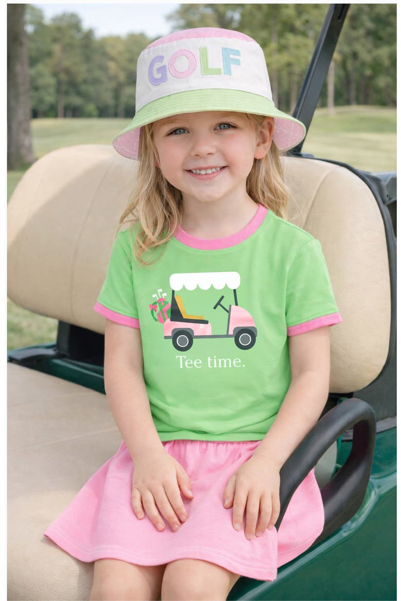 Rainbow Golf Bucket Hat, Alternate, color, Rainbow