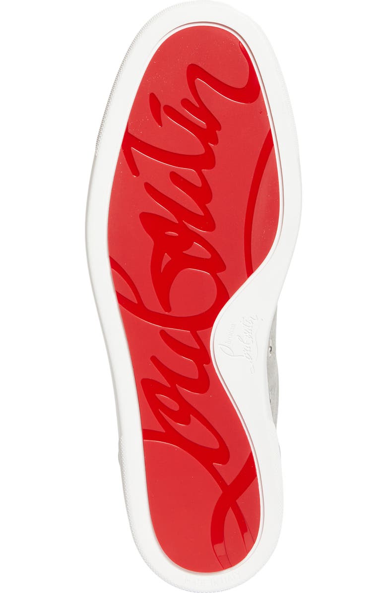 Christian Louboutin Retero Sneaker, Alternate, color, Phantom Grey/ White