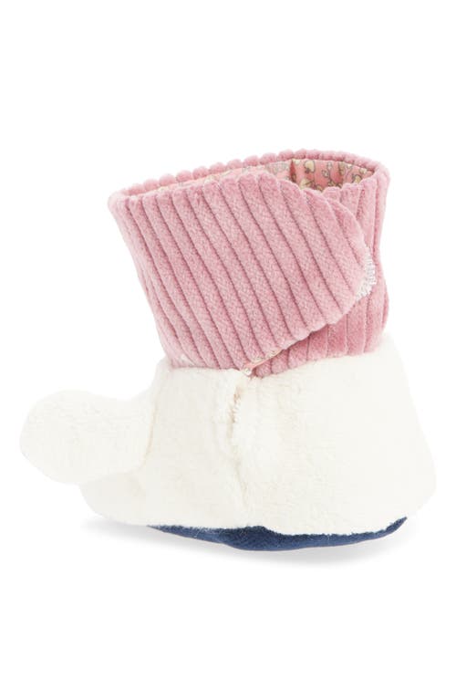 Apple Park Organic Cotton Booties In Multi