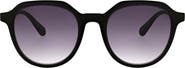 BCBGeneration 53mm Geometric Round Sunglasses