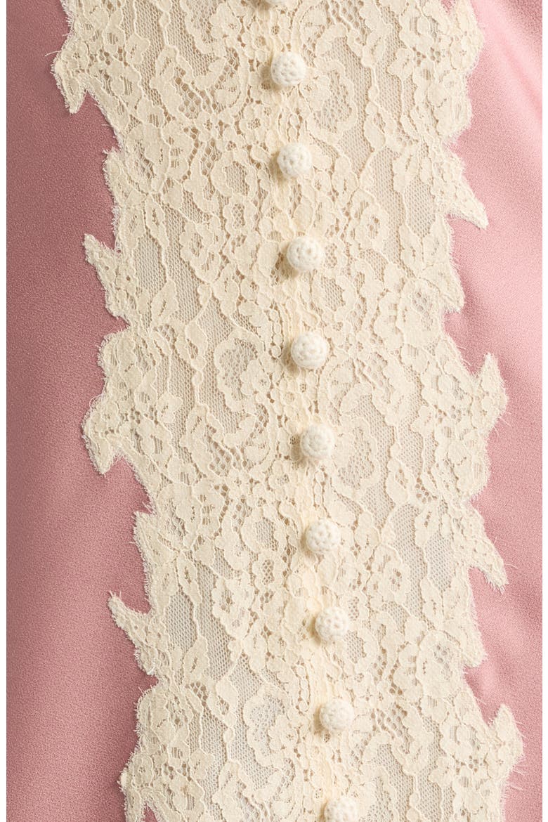 Para Lace Detail Maxi Dress, Alternate, color, FLUSHED NUDE
