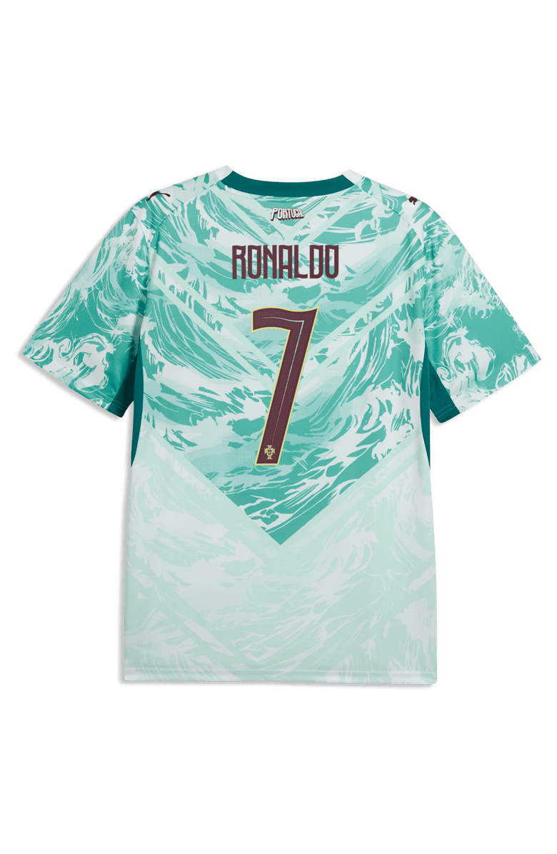 PUMA Men's Puma Cristiano Ronaldo White Portugal National Team 2026 Away Replica Jersey, Alternate, color, White