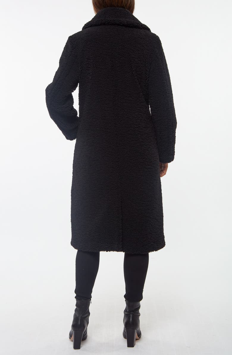 Sanctuary Teddy Bear Faux Shearling Coat, Alternate, color, 