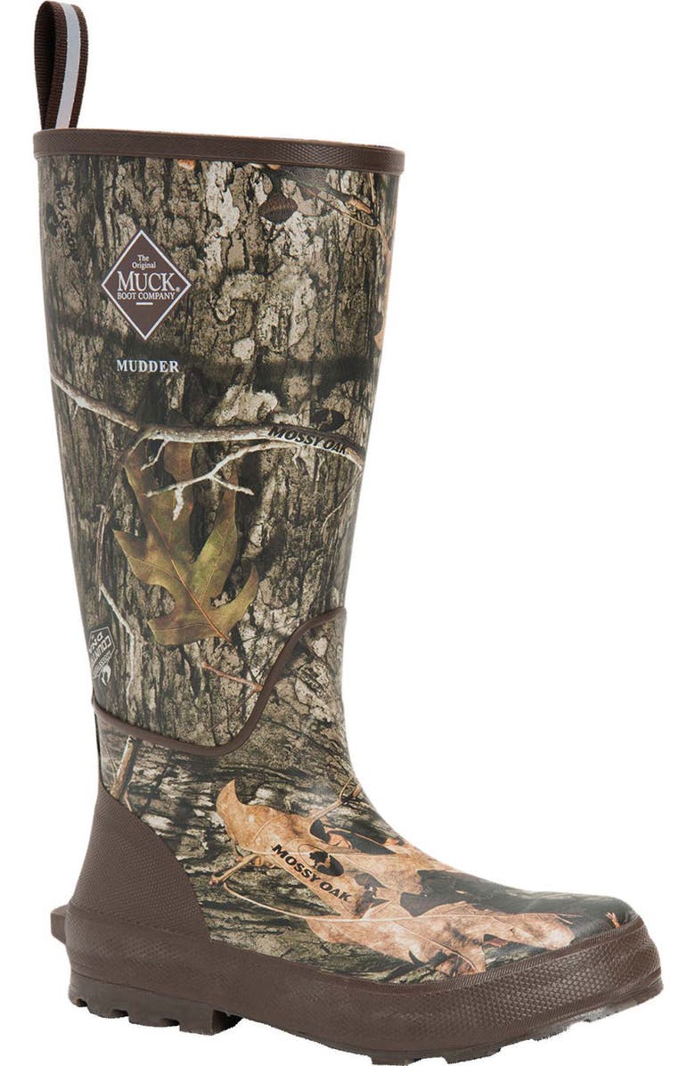 MUCK men's country dna mudder 15 in tall boot, Main, color, Mossy Oak Country Dna