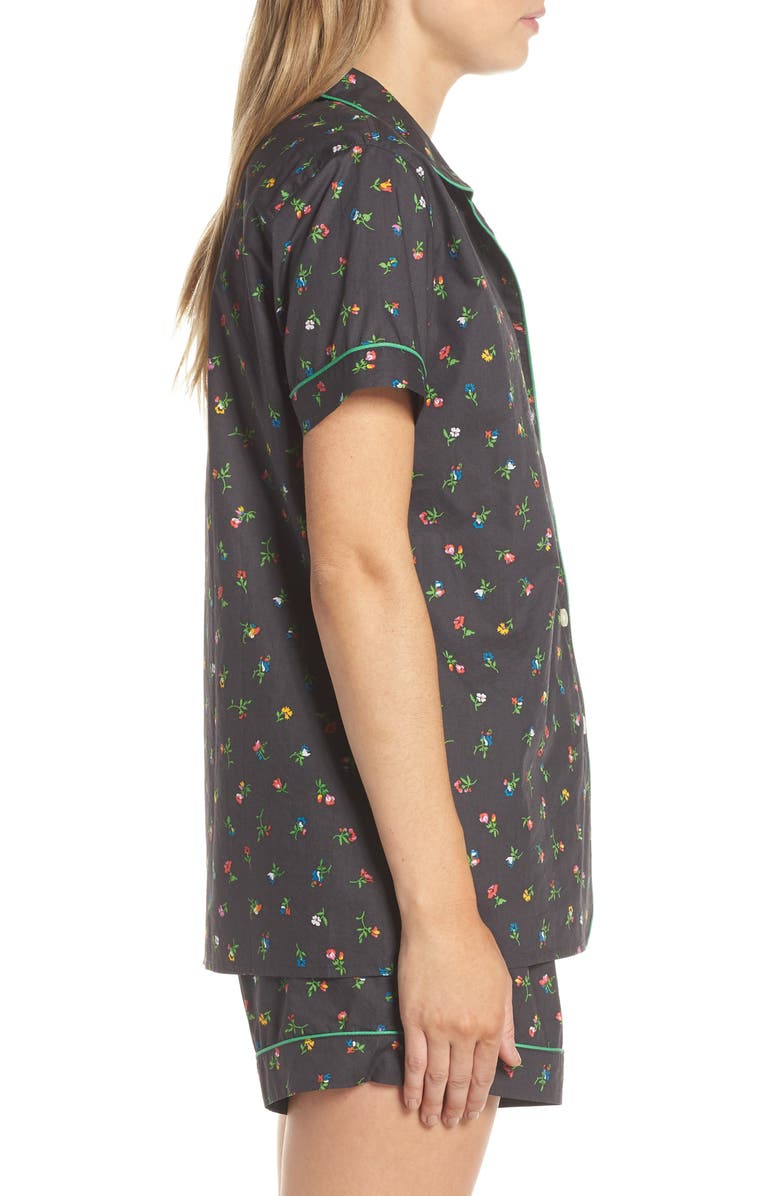J.Crew Floral Print Pajamas, Alternate, color, 