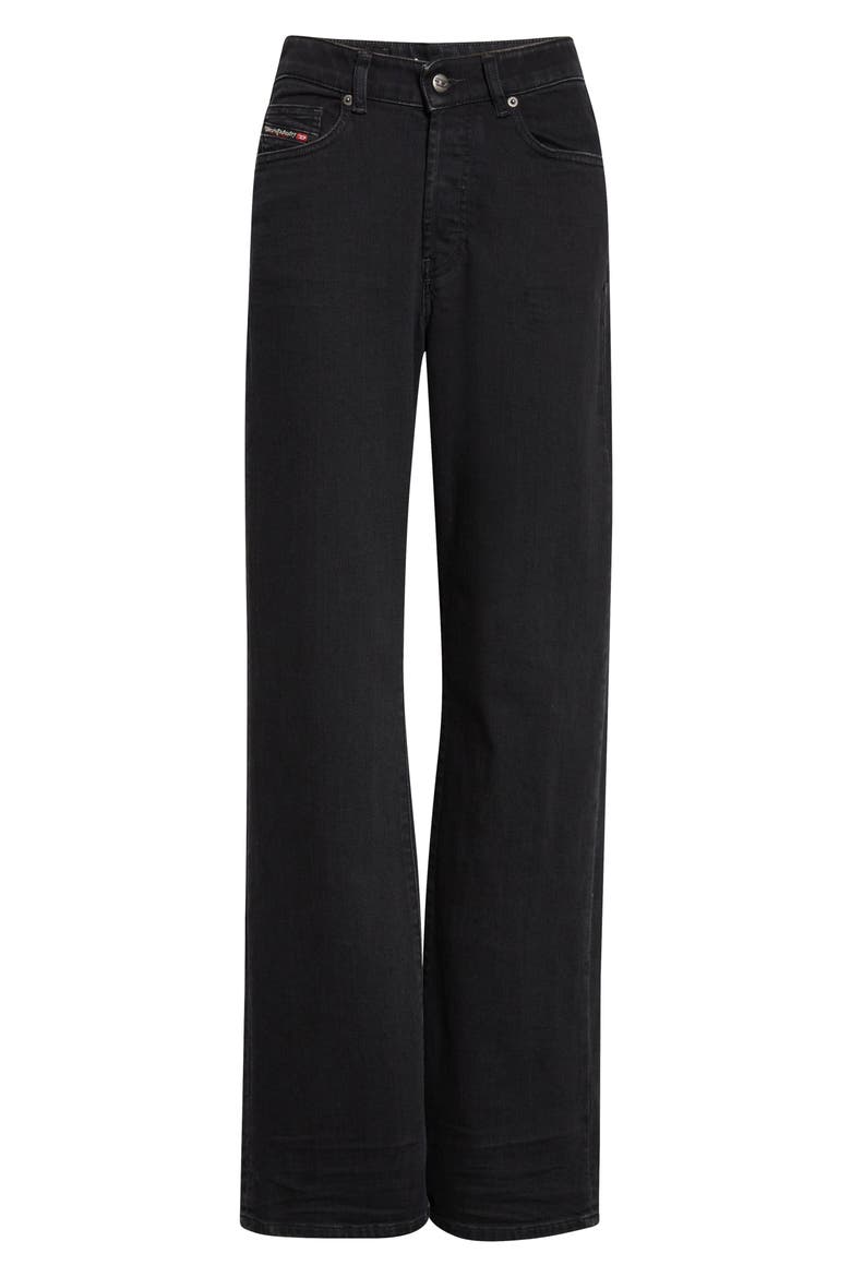 1971 D-Sent Straight Leg Jeans, Alternate, color, BLACK/ DENIM