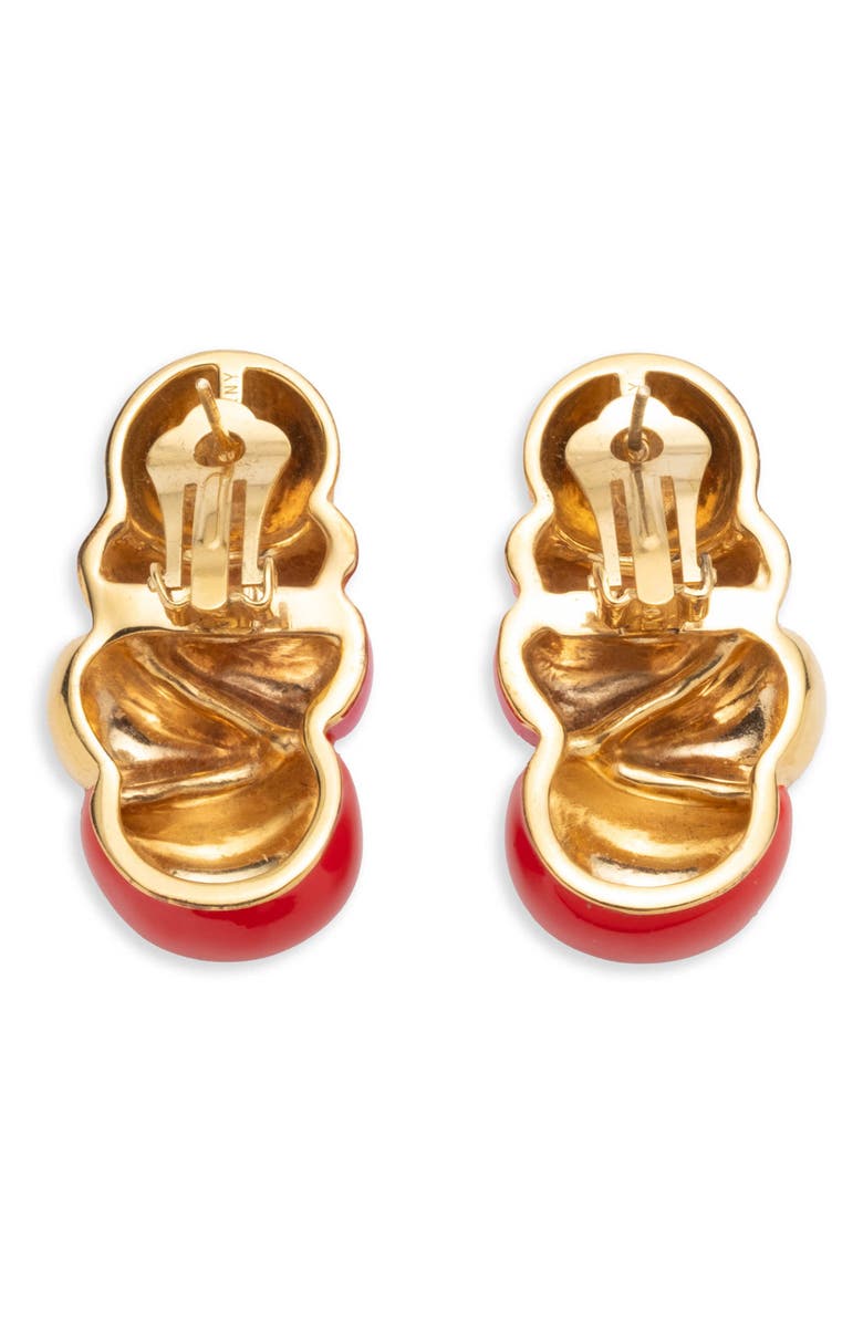 Sterling King Bellmer Ball Enamel Drop Earrings, Alternate, color, 