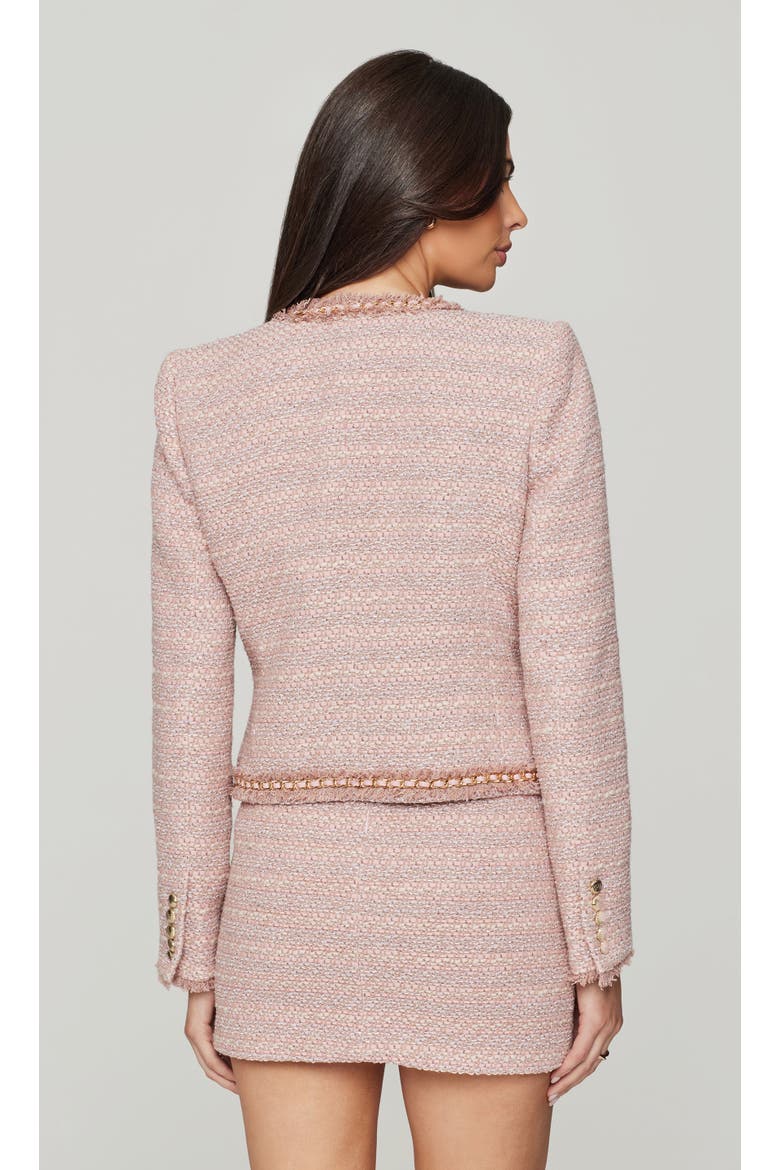 Betsy Tweed Blazer, Alternate, color, Pink Multi