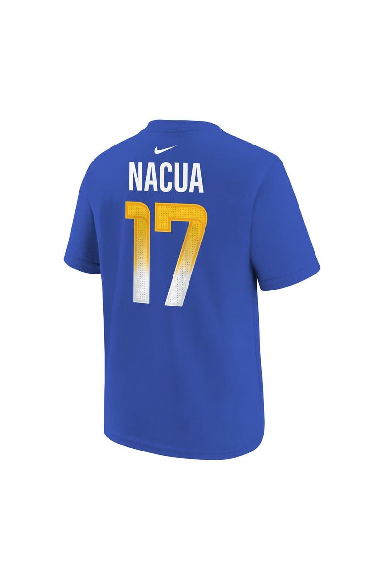 Nike Youth Nike Puka Nacua Royal Los Angeles Rams Player Name & Number T-Shirt, Alternate, color, Royal