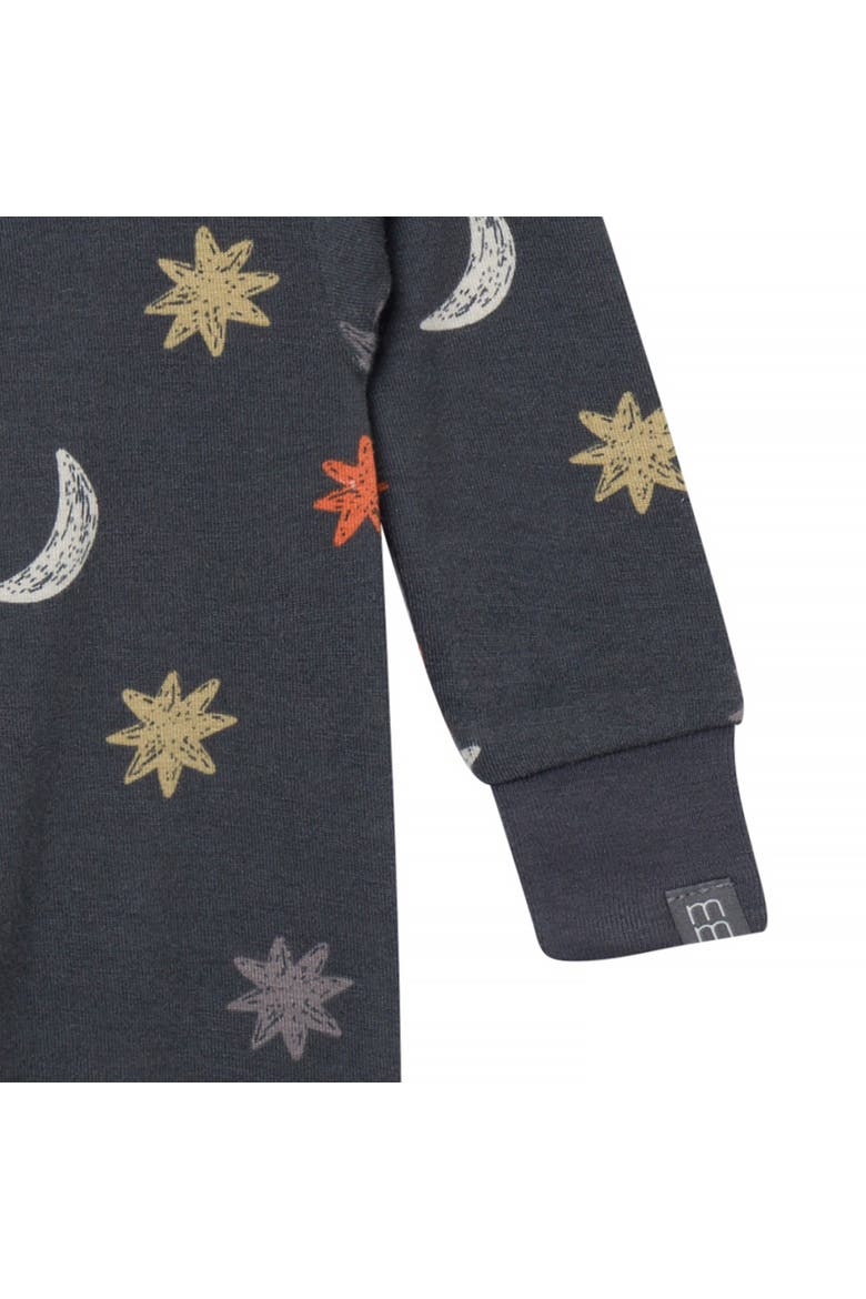 Christmas Snug Fitting Footless Pajamas, Alternate, color, Stars and Moons