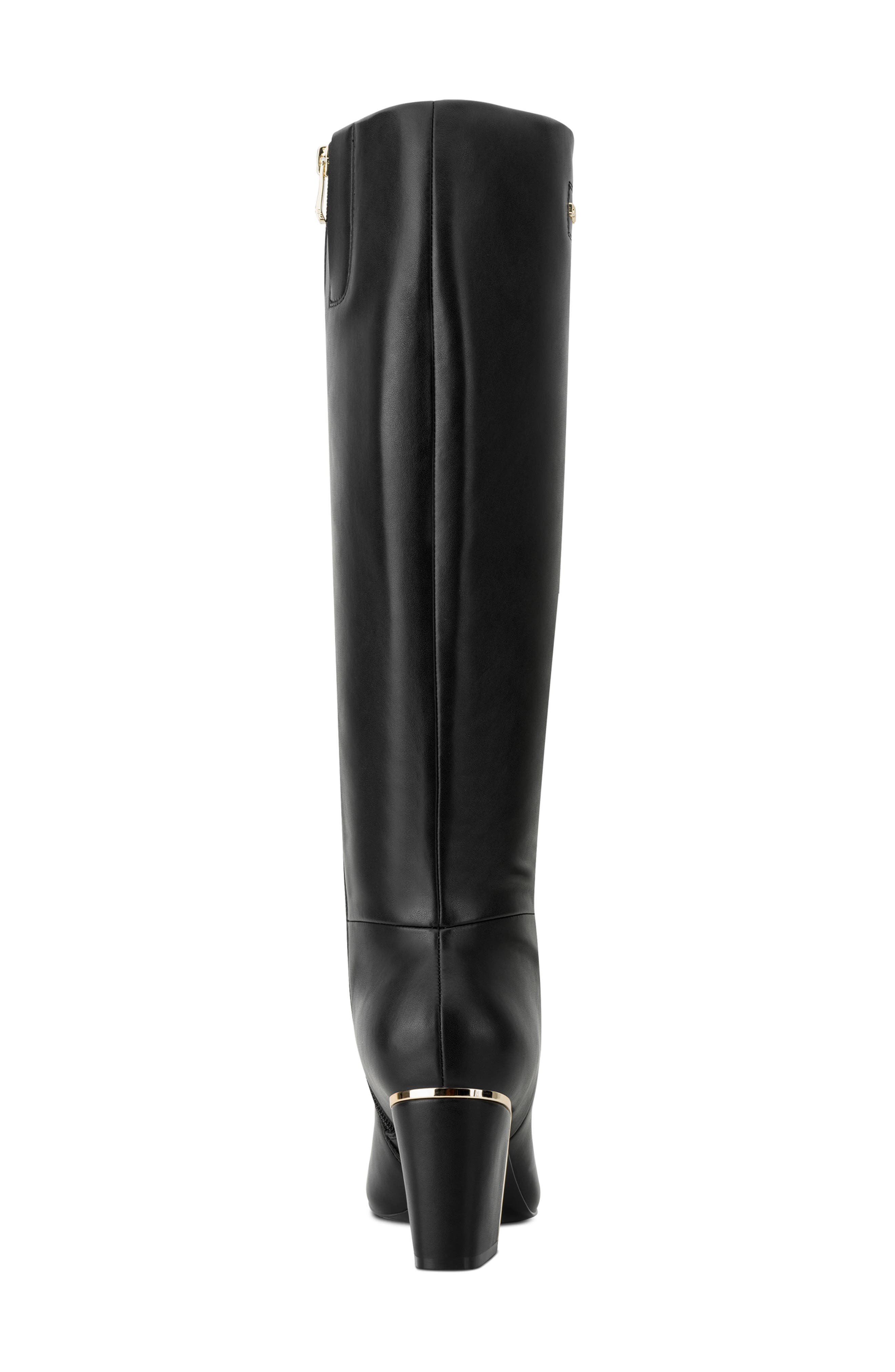 DKNY Casonn Knee High Boot, Alternate, color, Black