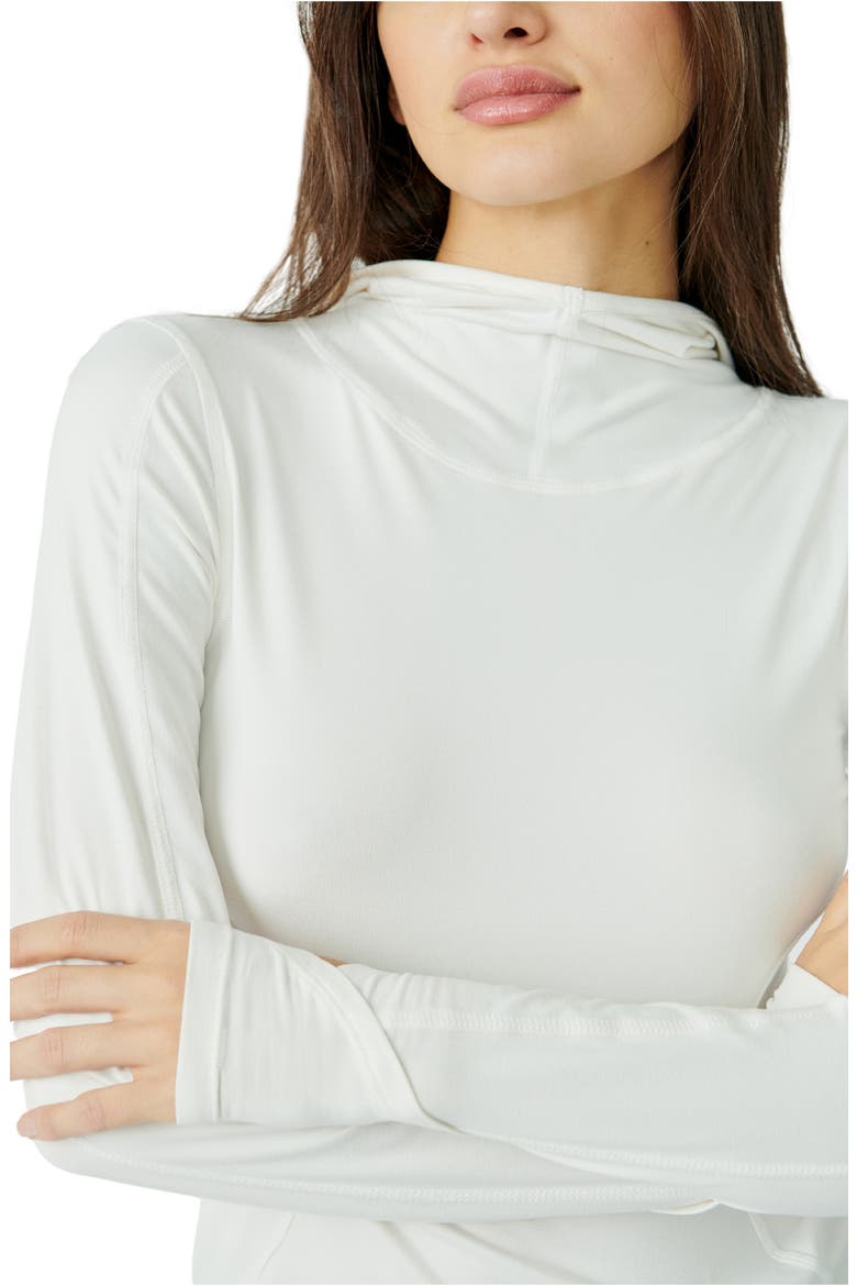 FP Movement Misty Morning Layering Hoodie, Alternate, color, IVORY