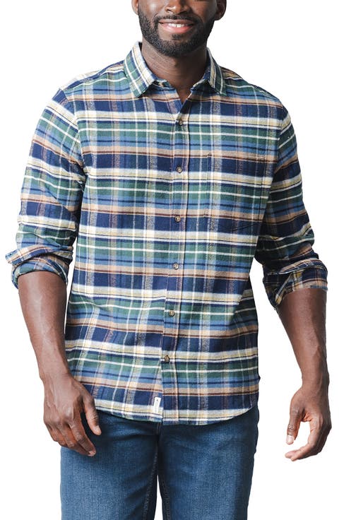 Organic Flannel Button Down Shirt
