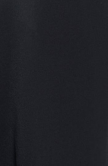 Pleated Classic Fit Wool Gabardine Dress Pants