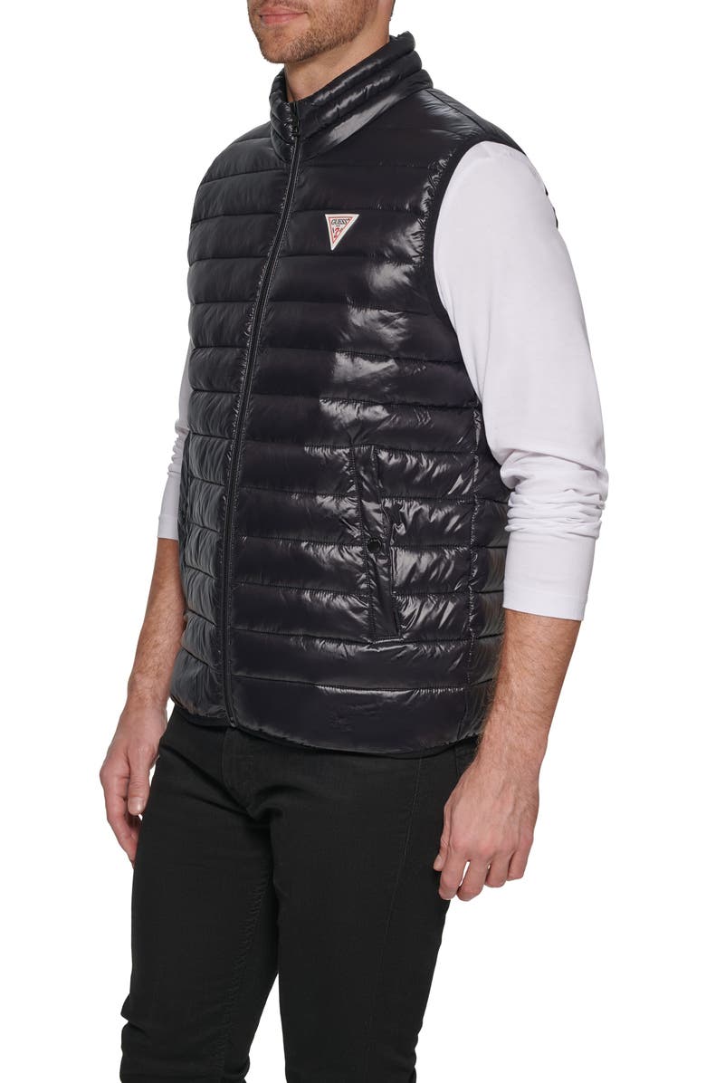 GUESS Packable Vest, Alternate, color,