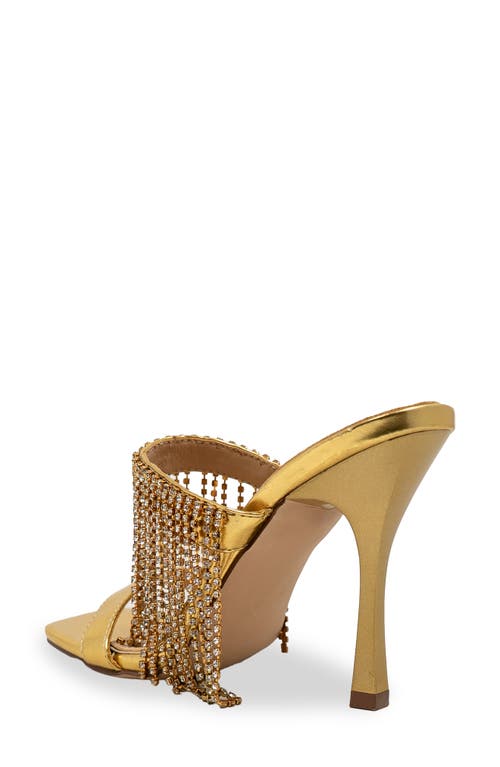 Chase & Chloe Chase And Chloe Divine Rhinestone Embellished Sandal