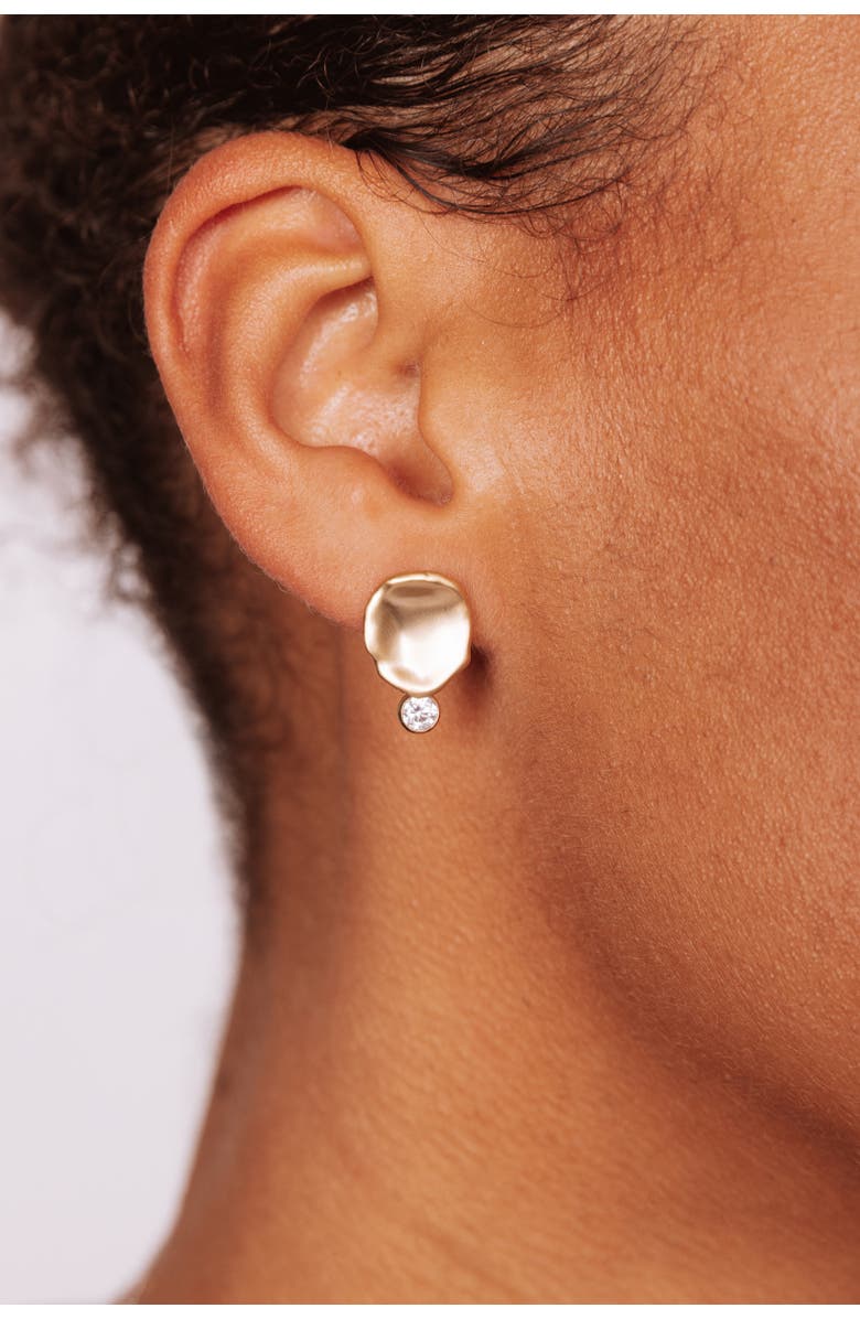 Set & Stones Maxine Earrings, Alternate, color, Gold