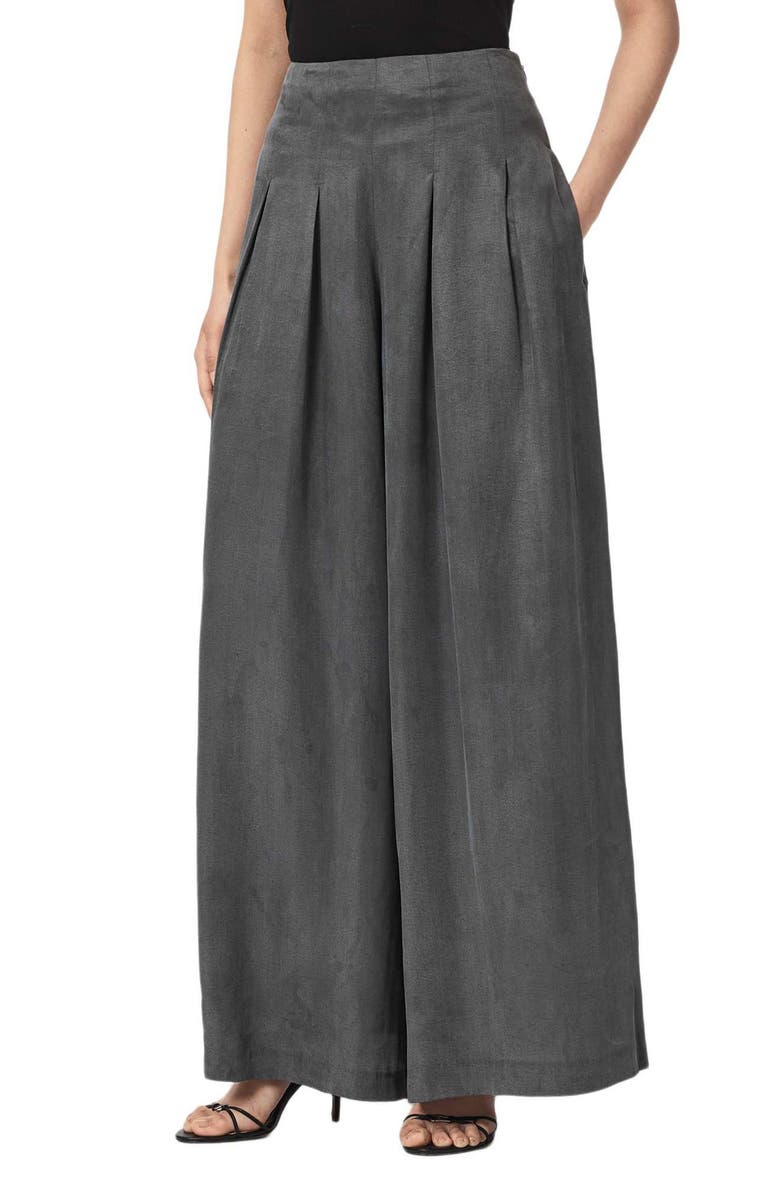 AllSaints Marrlo Wide Leg Pants, Main, color, Graphite Blue