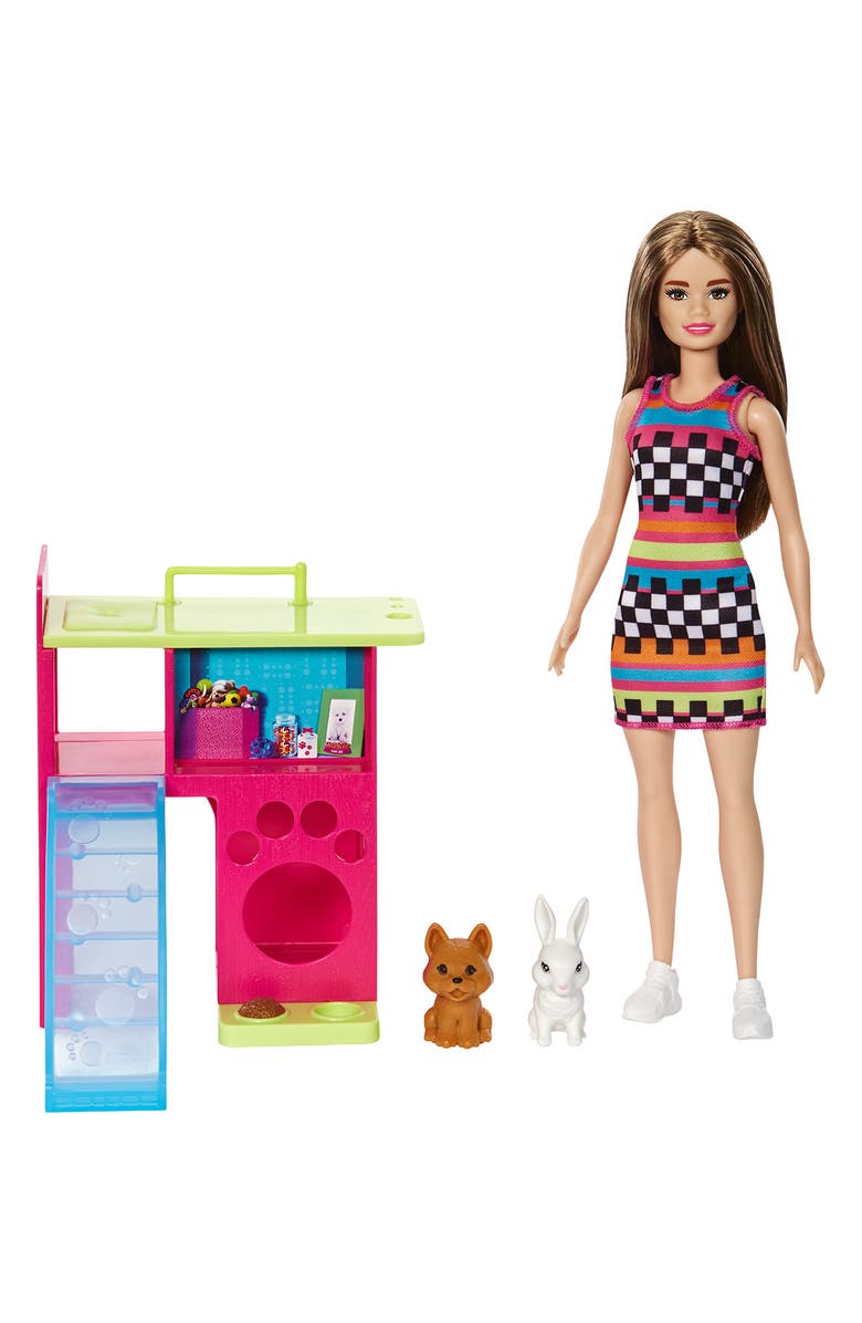 Barbie <sup>®</sup> Doll & Pet Playset, Main, color, Multi