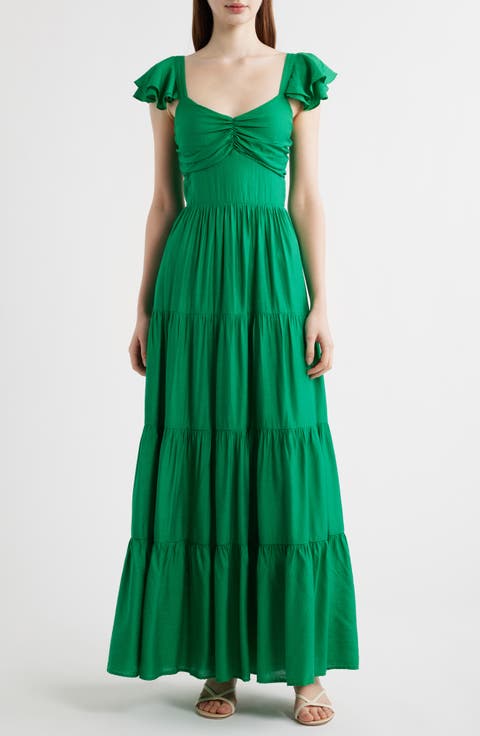 Tiered Maxi Dress