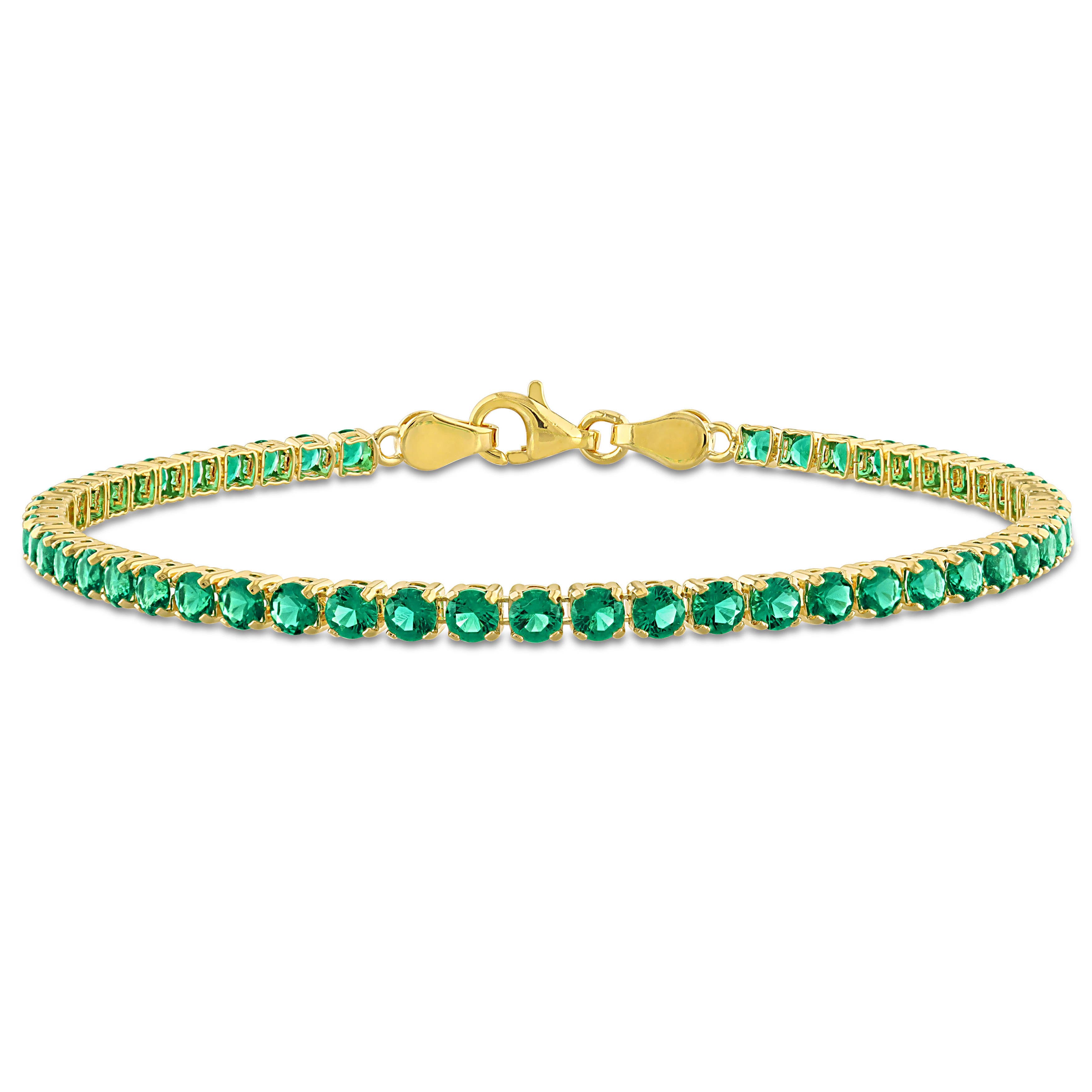 Emerald/Yellow-Plated