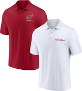 FANATICS Men's Fanatics Branded White/Cardinal Arizona Cardinals Lockup Two-Pack Polo Set