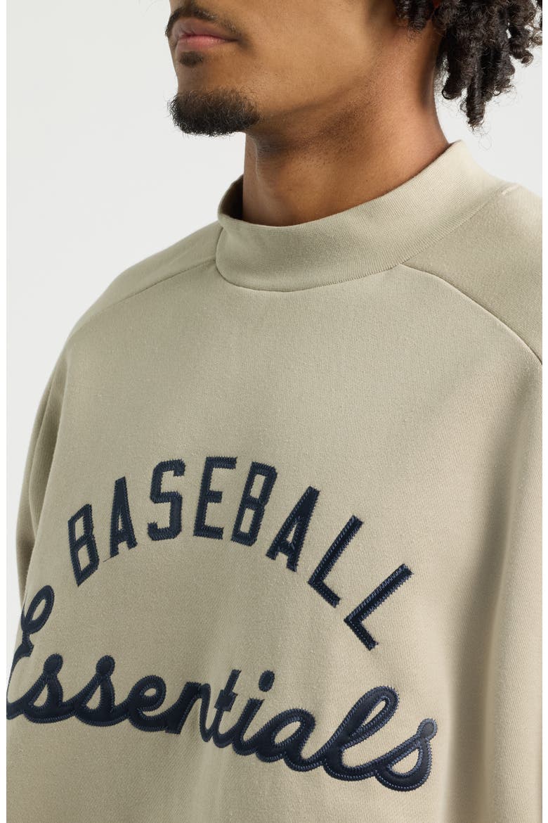 MLB Sport Crewneck Sweatshirt, Alternate, color, SEAL