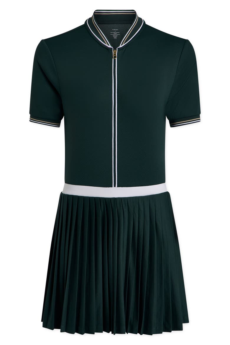 Lainey Court Dress, Alternate, color, GREEN GABLES