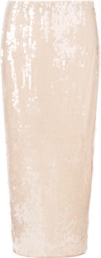 STAUD Casey Sequin Skirt