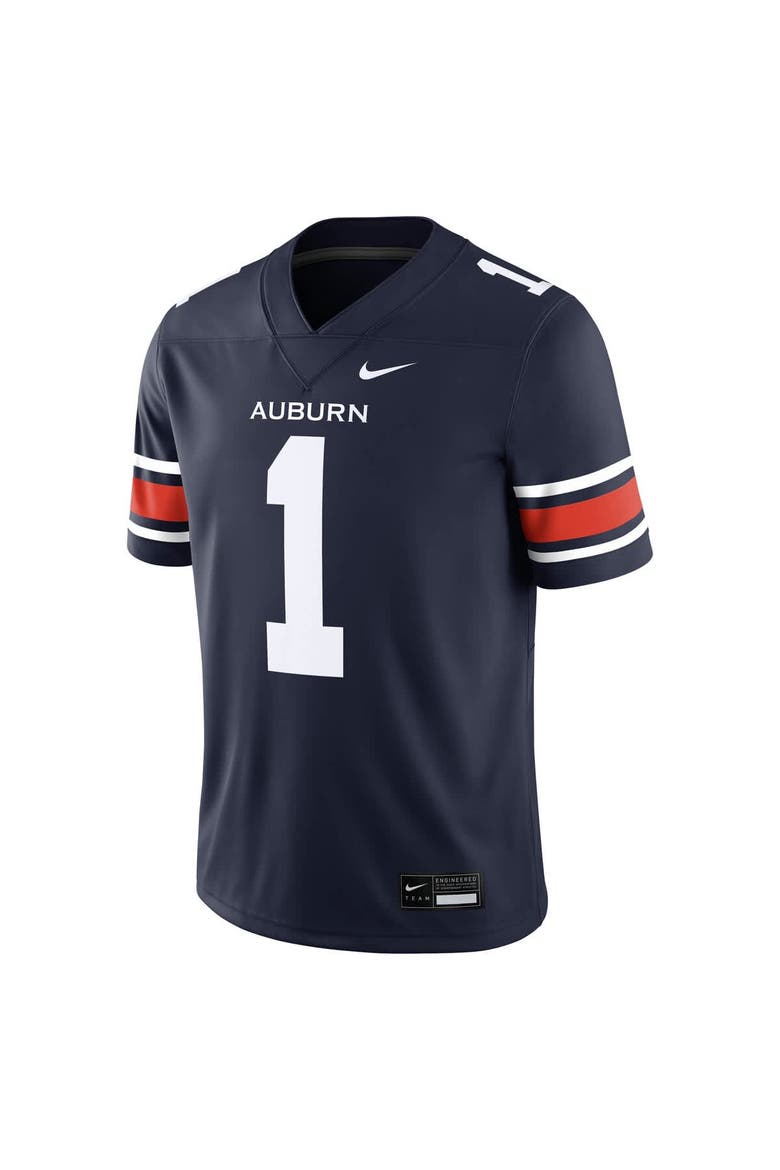 Men's Nike Navy Auburn Tigers Home Football Game Jersey, Alternate, color, Navy