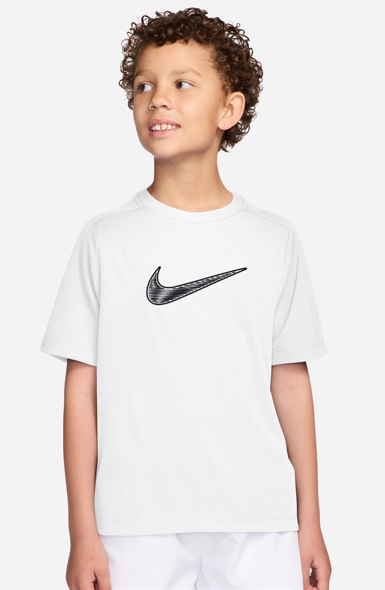 Nike Kids' Dri-FIT Swoosh Graphic T-Shirt