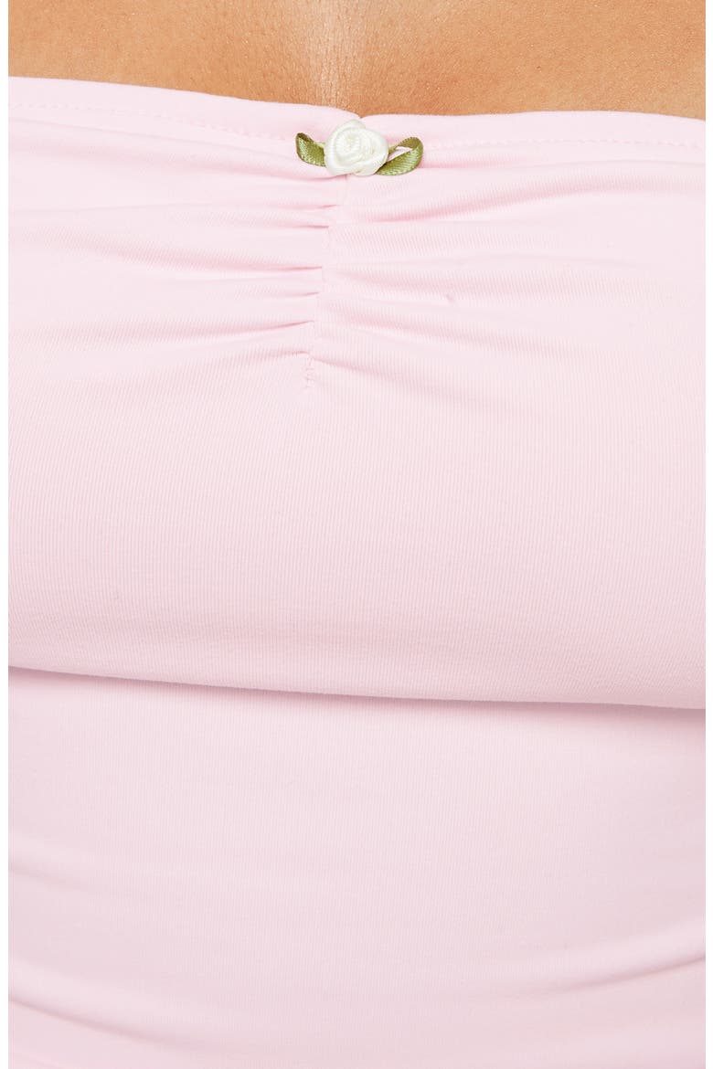 Adella Square Neck Cutout Top, Alternate, color, PINK