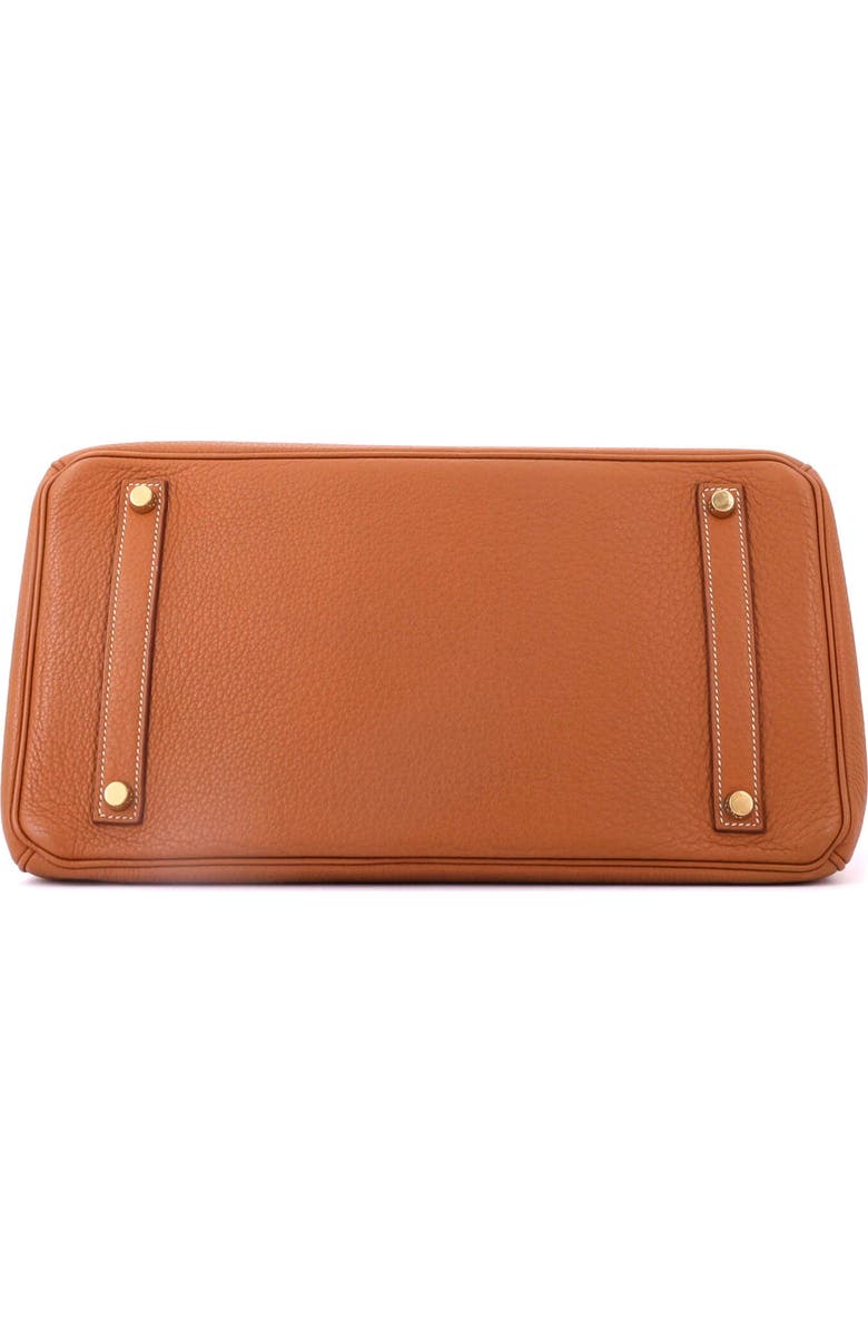 Pre-Owned Hermes Birkin Handbag Brown Togo with Gold Hardware 35, Alternate, color, Gold