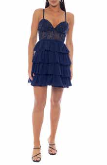 Mesh Corset Minidress