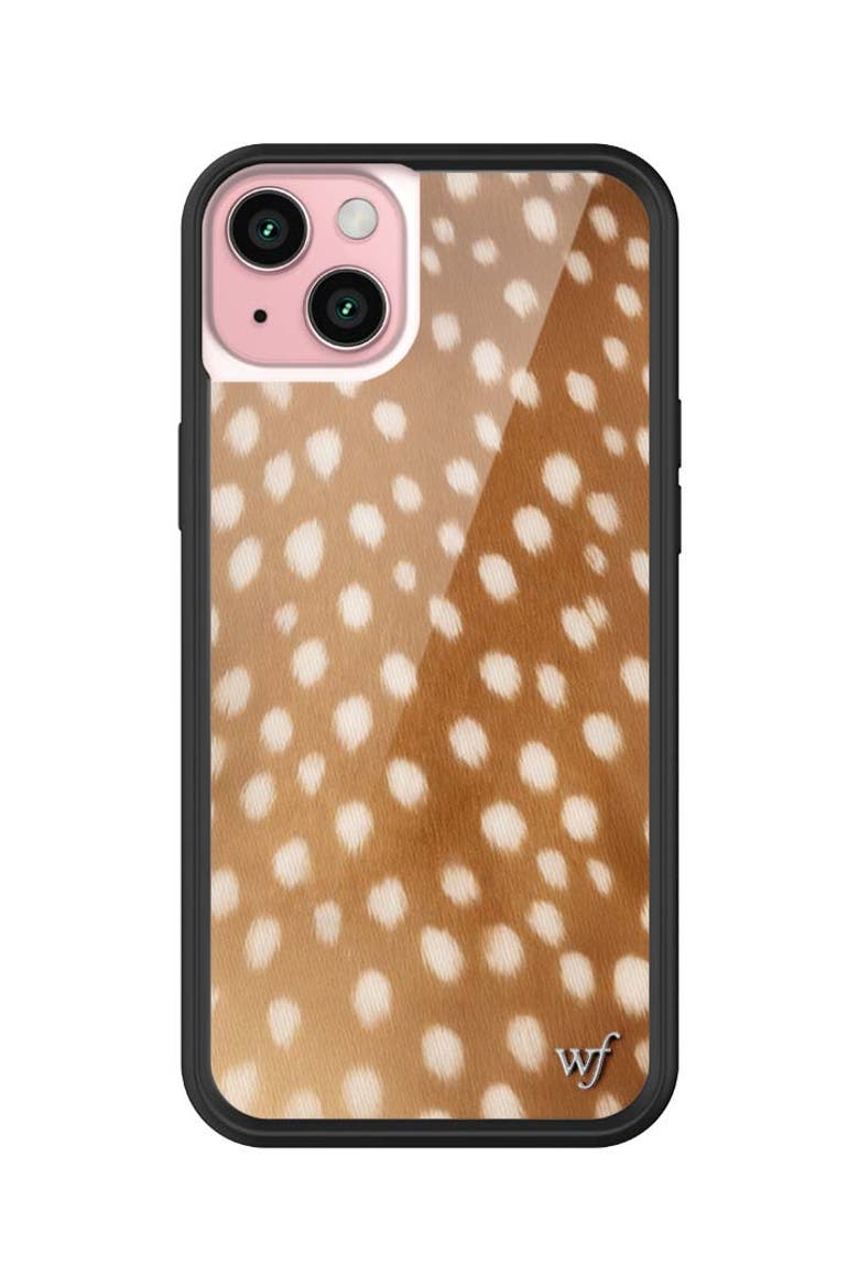 Fawn iPhone Case, Alternate, color, Brown
