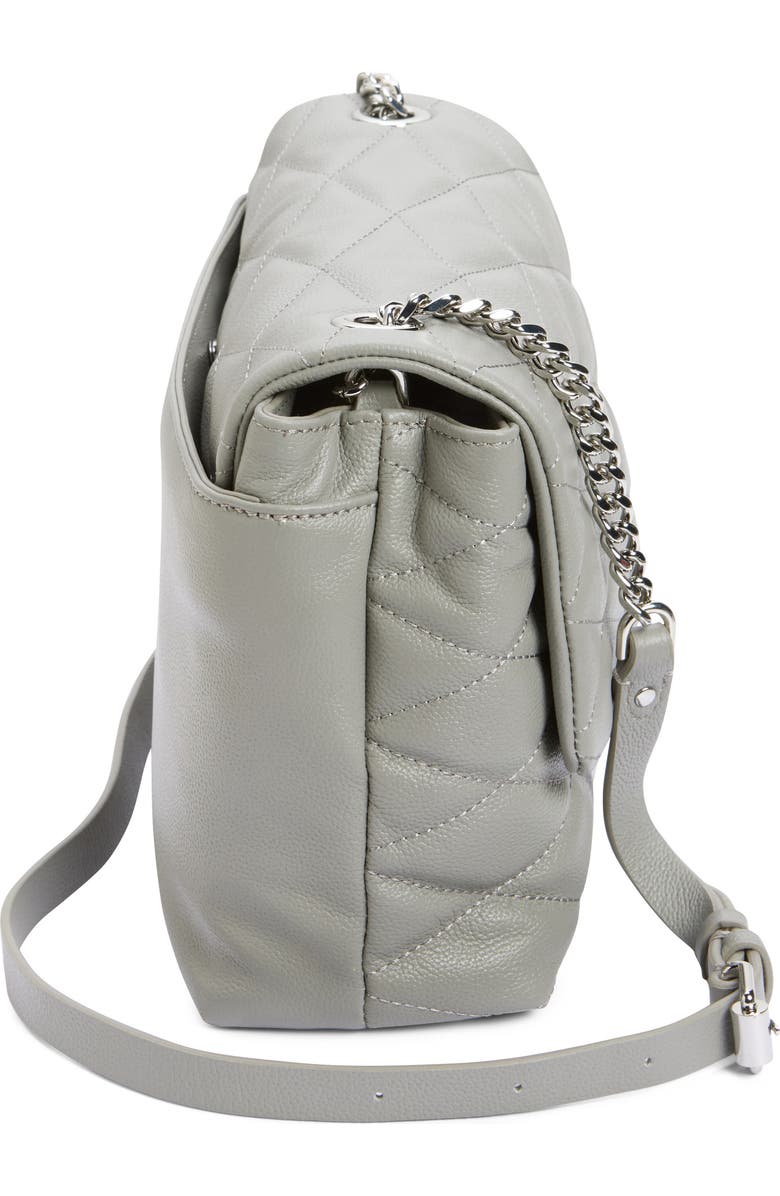 Rebecca Minkoff Edie Quilted Leather Convertible Crossbody Bag, Alternate, color,