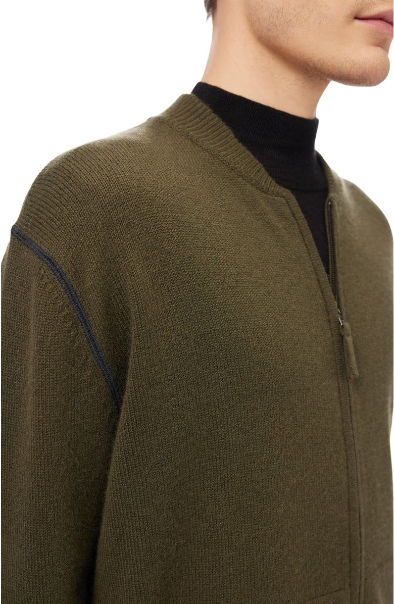 GOBI Mongolian Cashmere Men's Cashmere Jacket with Zip Closure, Alternate, color, 