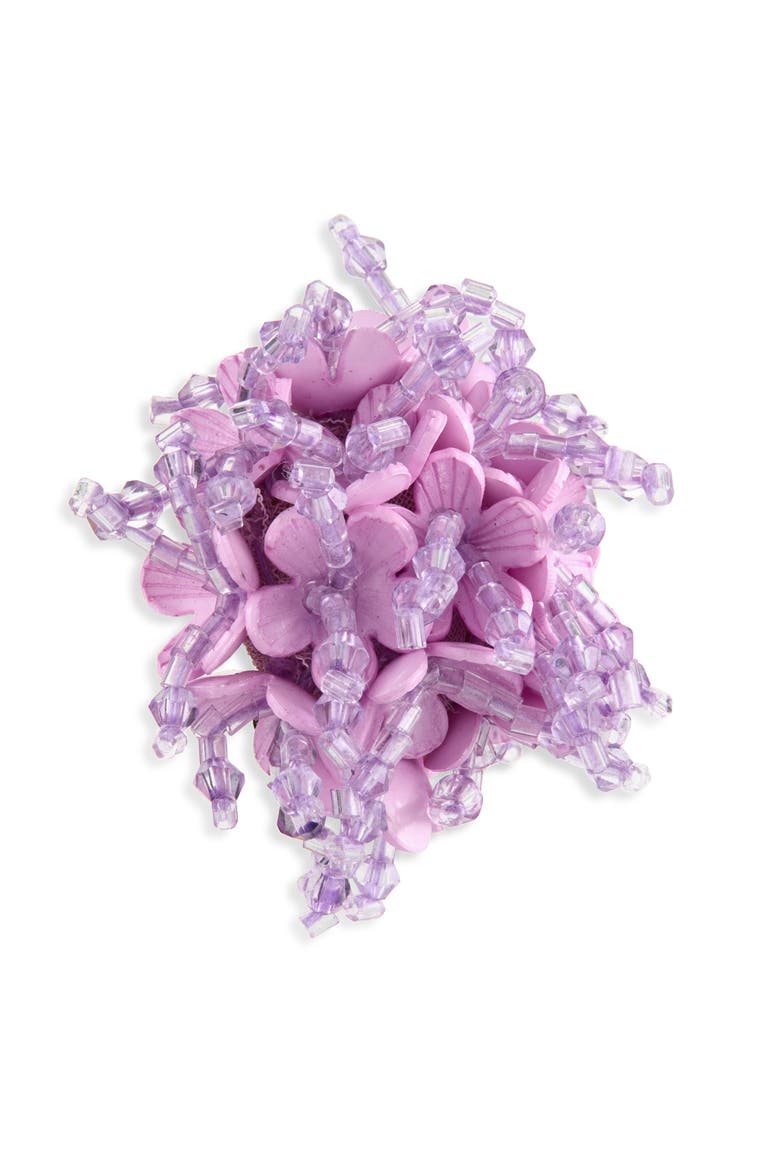 Firework Clip-On Earrings, Alternate, color, LILAC