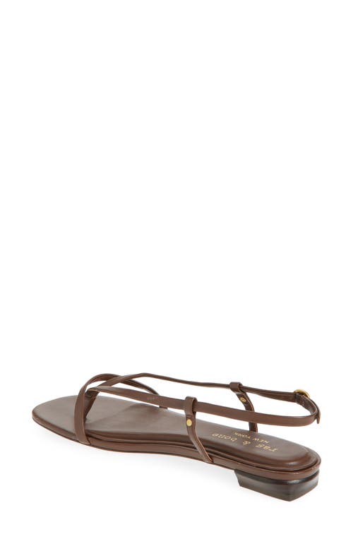 Rag & Bone Giselle Strappy Thong Sandals Dkmocha
