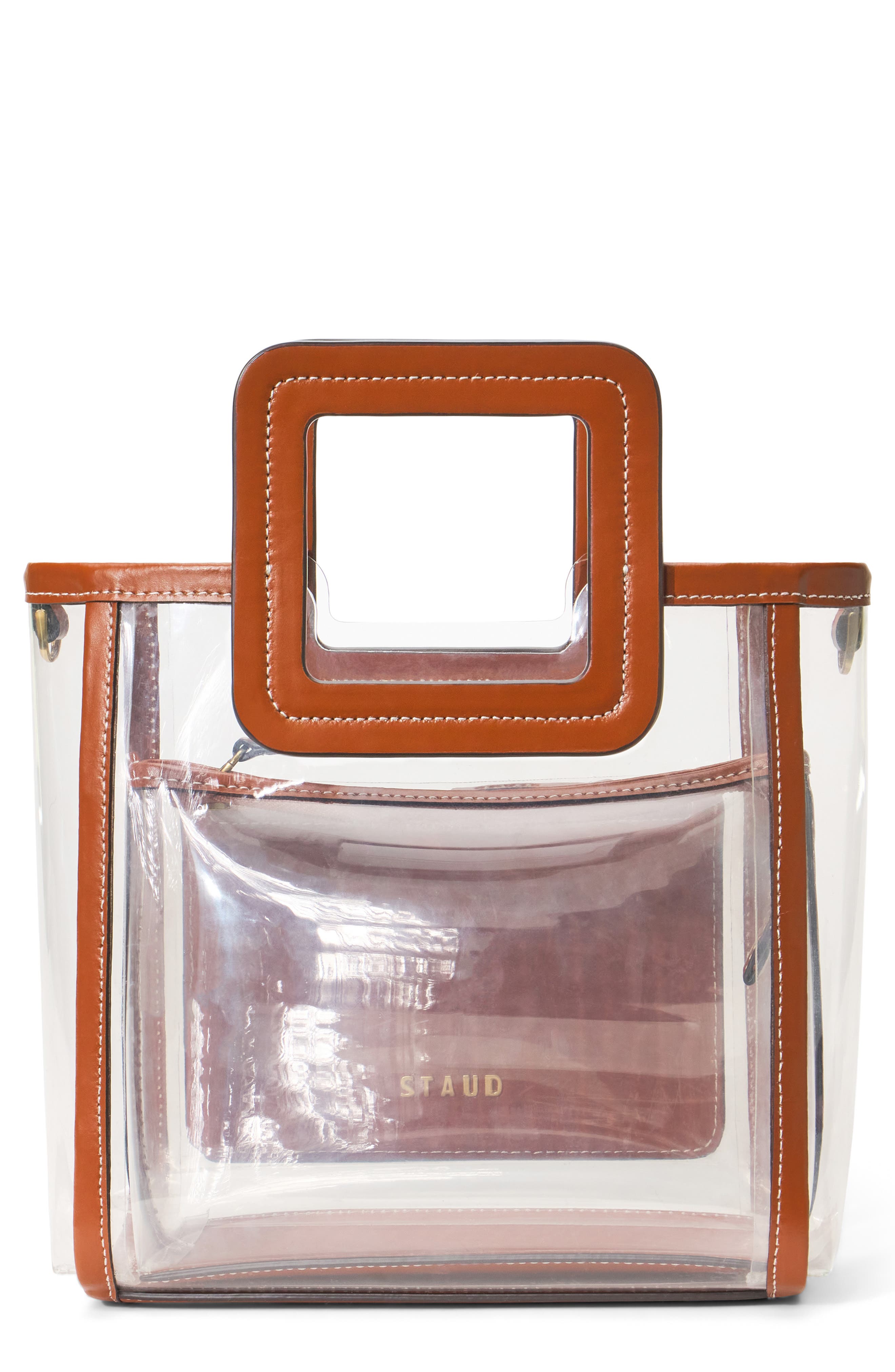 STAUD Mini Shirley Stadium Satchel, Main, color, 