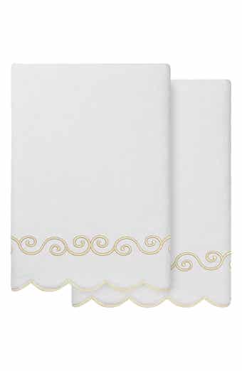 Symmetra Scallop 2-Piece Bath Towel Set