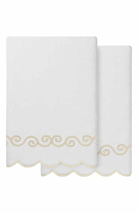 Symmetra Scallop 2-Piece Bath Towel Set