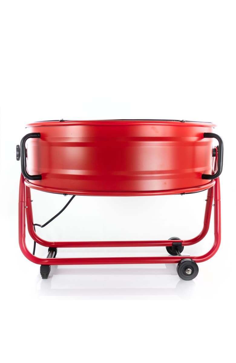 Vie Air 24 Inch Commercial Floor Drum Fan, Alternate, color, Red