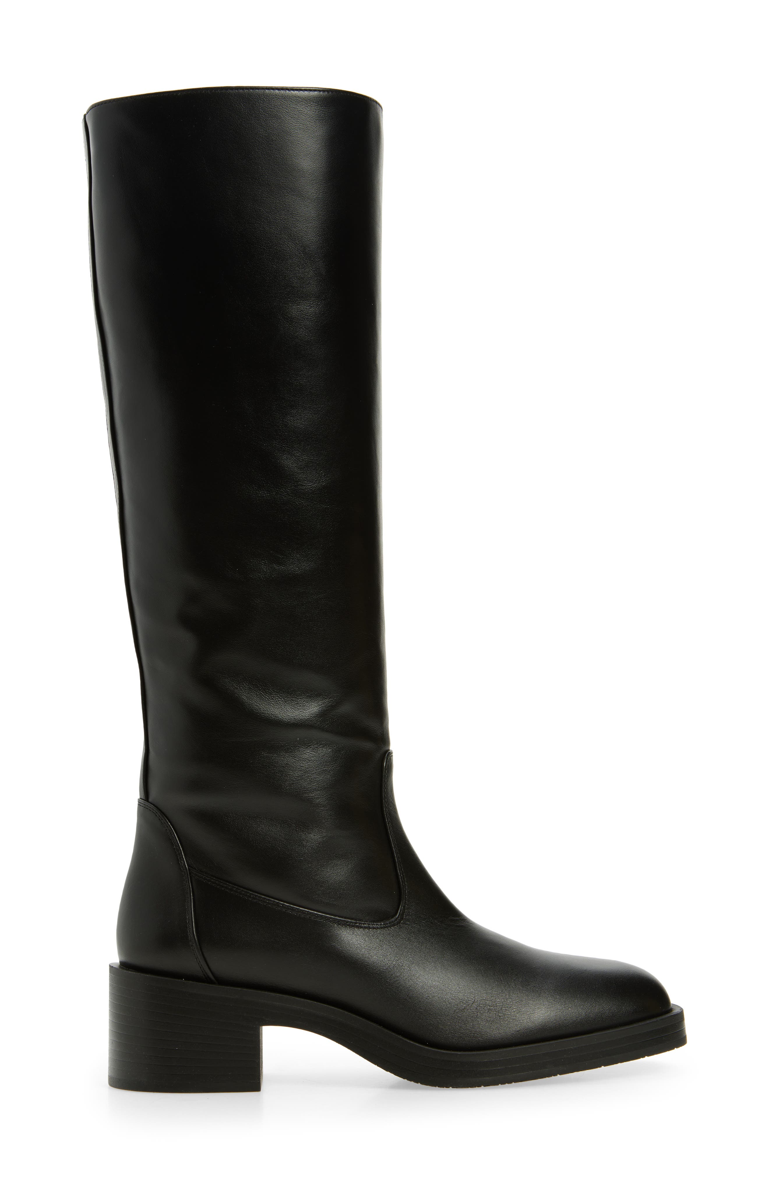 Stuart Weitzman Kaia Knee High Boot, Alternate, color, Black