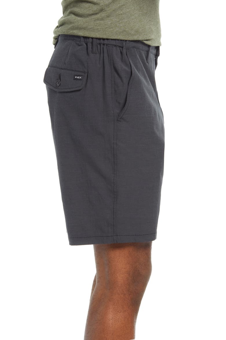 All Time Coastal SOL Hybrid Shorts, Alternate, color, RVCA BLACK