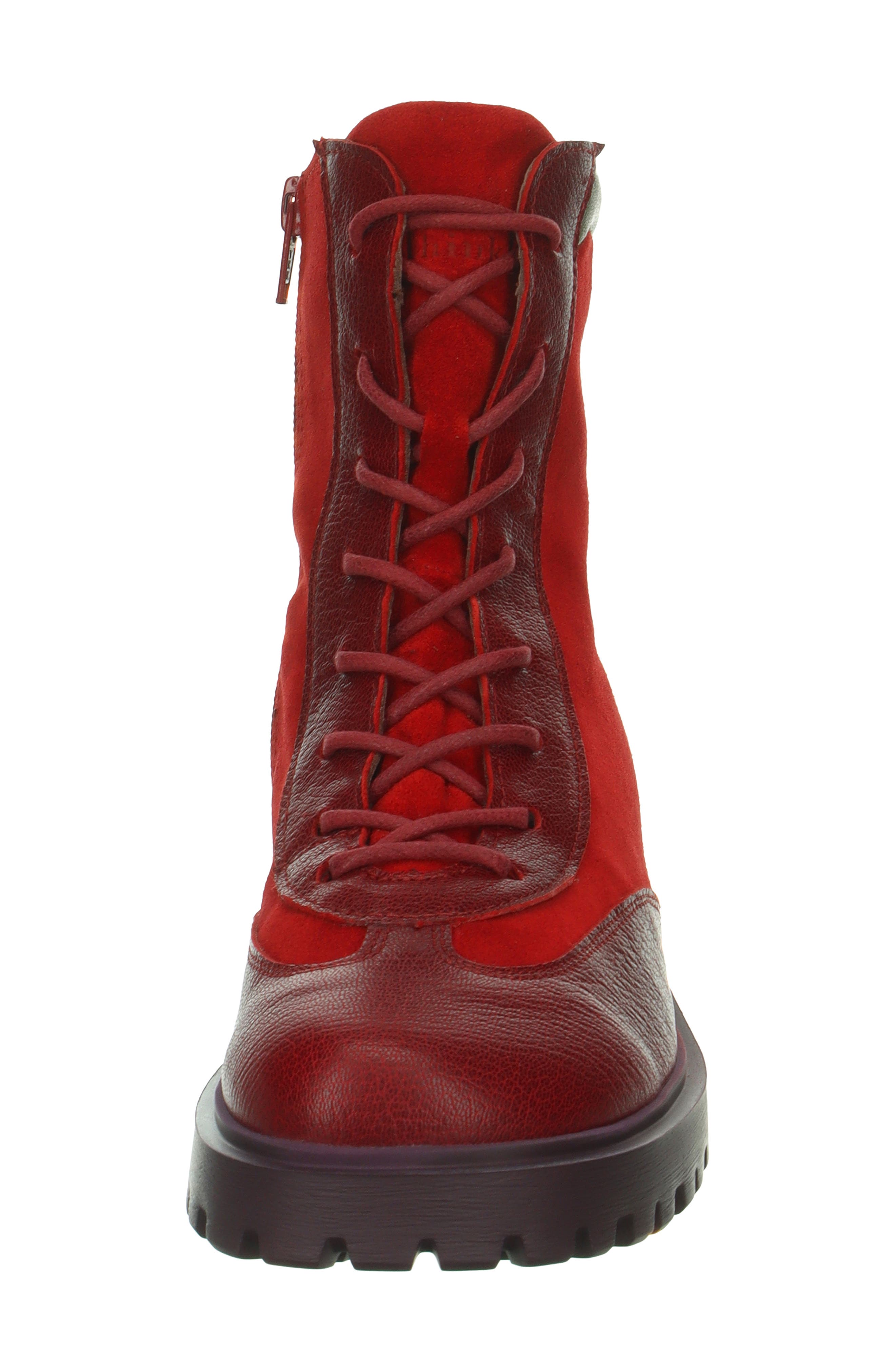Trento Leather Ankle Boot, Alternate, color, MELOGRANO/ KOMBI