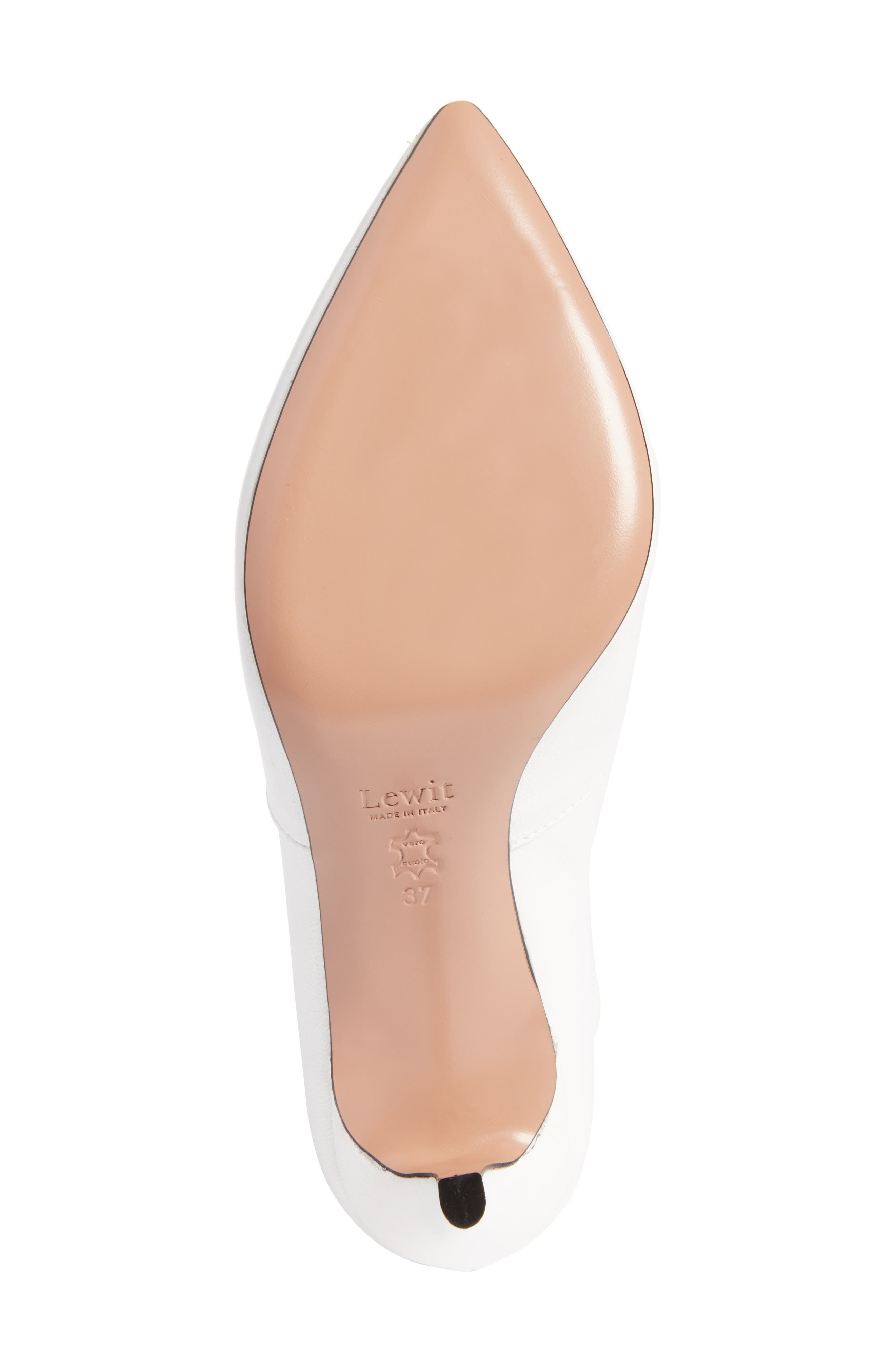 Abra Bootie, Alternate, color, WHITE LEATHER