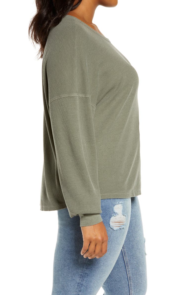 BP. Washed Thermal Top, Alternate, color,